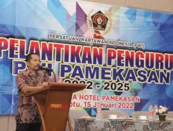 Tabri S Munir Resmi Nahkodai PWI Pamekasan untuk Periode 2022/2025