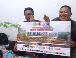 Relawan Pamekasan Serahkan Bantuan 58 Juta untuk Korban Semeru Lumajang