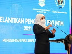 Gubernur Khofifah Siap Bantu Fasilitasi Tingkatkan Wawasan Wartawan