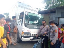 Tabruk Truk, Pengendara Sepeda Motor di Pamekasan Tewas