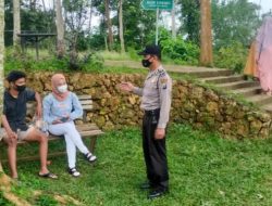 Polisi Imbau Pengunjung Wisata Puncak Ratu Pamekasan Terapkan Prokes
