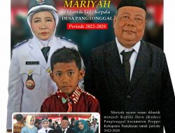 Mariyah Dilantik Jadi Kepala Desa Pangtonggal Periode 2022-2028