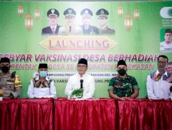 Bupati Launching Gebyar Vaksinasi Desa Berhadiah Serentak se-kabupaten Pamekasan
