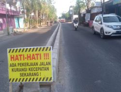 Aktivis Soroti Pemasangan Beton Pembatas Jalan Nasional di Pamekasan