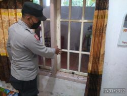 Polisi Datangi TKP Percobaan Pencurian Di Desa Blumbungan Pamekasan