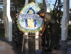 Sambut HUT Ke-56 Korem, Kodim 0826 Pamekasan Gelar Ziarah ke Makam Pahlawan