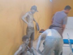 Meresahkan, Tiga Manusia Silver di Pamekasan Diamankan