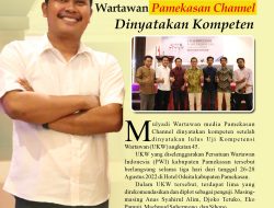 Wartawan Pamekasan Channel Dinyatakan Kompeten