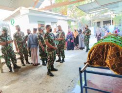 Keluarga Anggota Meninggal, Dandim 0826 Pamekasan Takziah Langsung