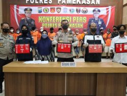 Polres Pamekasan Tangkap 18 Tersangka Kasus Narkoba