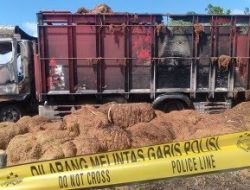 Polisi Selidiki Pelaku Pembakaran Truk Pengangkut Tembakau Jawa di Pamekasan