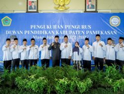 Wabup Fattah Jasin Lantik Pengurus Dewan Pendidikan Pamekasan