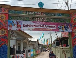 Desa Tentenan Timur Pamekasan Disulap Jadi Kampung Piala Dunia