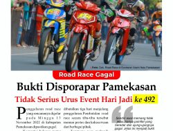 Road Race Gagal, Bukti Disporapar Pamekasan Tidak Serius Urus Event Hari Jadi ke 492