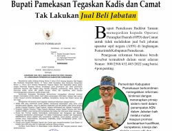 Bupati Pamekasan Tegaskan Kadis dan Camat Tak Lakukan Jual Beli Jabatan