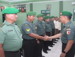 Enam Personil Prajurit Kodim Pamekasan Masuki Masa Pensiun