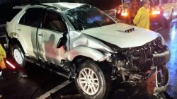 Lima Kades Asal Pamekasan Kecelakaan di Tol, Satu Alami Patah Tulang