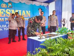 Telan 32 Miliar, Kapolda jatim Resmikan Gedung Satpas Polres Pamekasan