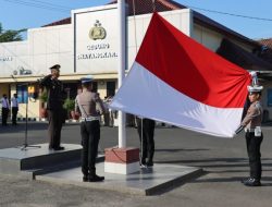 Polres Pamekasan Gelar Upacara Hari Kebangkitan Nasional