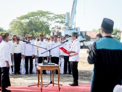 Bupati Baddrut Tamam Lantik 176 Pejabat di Pasar Kolpajung Pamekasan