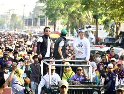 Bersama AMIN, PKB Pamekasan Gelar Jalan-jalan Sehat Berhadiah Umroh