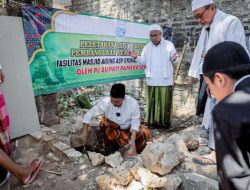 PJ Bupati Pamekasan Lakukan Peletakan Batu Pertama untuk Pembangunan Masjid Asy Syuhada’