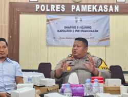 Sharing dengan Kapolres, PWI Pamekasan Singgung Program Prioritas Kapolri