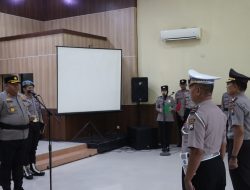 Dua Anggota Naik Pangkat, Begini Pesan Khusus Kapolres Pamekasan