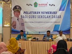 Disdikbud Pamekasan Gelar Pelatihan Numerasi untuk Puluhan Guru SD