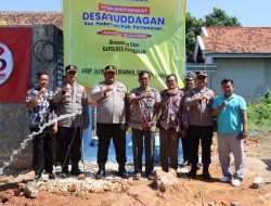 Bantu Atasi Kekeringan, Polres Pamekasan Resmikan 6 Sumur Bor Air Bersih