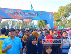 Ribuan Masyarakat Pamekasan Ikuti Jalan-jalan Sehat Berhadiah Dua Sepeda Motor