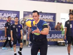 Lewat Turnamen Voli, Menteri AHY Berharap Keluarga Besar Kementerian ATR/BPN Semakin Kuat dan Solid