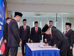 Menteri AHY Lantik 327 Pejabat Kementerian ATR/BPN