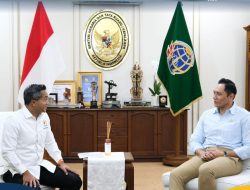 Bertemu dengan Ketua Umum KADIN, Menteri AHY Bahas Peluang Sinergi dalam Membangun Ekonomi Indonesia