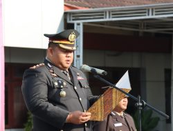 Kapolres Pamekasan AKBP Jazuli Dani Iriawan Pimpin Upacara hari Kesaktian Pancasila