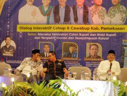 Bersama Tiga Paslon, PMII Cabang Pamekasan Gelar Dialog Interaktif