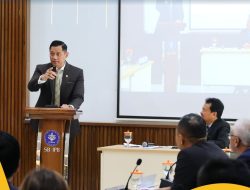 Hadiri Ujian Terbuka Program Doktoral Dirjen PPTR, Menteri AHY: Pemangku Kebijakan Harus Dekat dengan Dunia Keilmuan