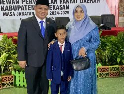 Ismail Resmi Dilantik Jadi Wakil Ketua DPRD Pamekasan untuk Periode 2024-2029