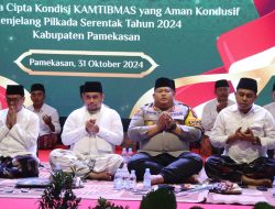 Polres Pamekasan Gelar Sholawat dan Doa Bersama untuk Wujudkan Pilkada Damai