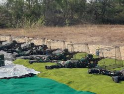 Asah Kemampuan Prajurit, Kodim Pamekasan Gelar Latihan Menembak