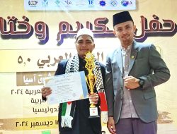 Santri Ponpes Mansayul Ulum Congkop Juara Festival Dunia Arab