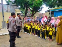 PAUD Al Hidayah Kunjungi Polsek Proppo