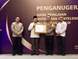 Polres Pamekasan Terima Piagam Penghargaan dari Ombudsman