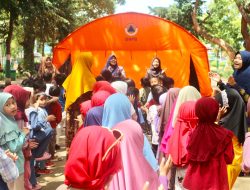 Belajar di Alam Terbuka, Taman Kota Area Arek Lancor Pamekasan Jadi Tempat Belajar Inovatif Bagi Anak TK