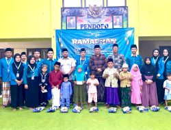 Tutup Agenda di Bulan Suci Ramadan, FMPB Pamekasan Gelar Santunan Anak Yatim