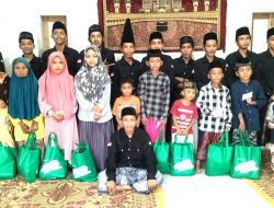 Raih Keberkahan Ramadan, BS Crew Pamekasan Santuni Puluhan Anak Yatim dan Janda Lansia