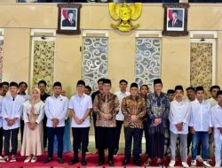 Wabup Sukriyanto Lantik Pengurus Keluarga Mahasiswa Pamekasan Yogyakarta