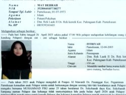 Anak Gadisnya Hilang, Orang Tua Asal Palengaan Pamekasan Ini Lapor Polisi
