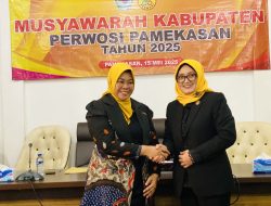 H. Maimunah Istri Wakil Bupati Pamekasan Jadi Ketua Perwosi