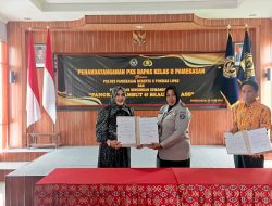 Bapas Pamekasan Teken Kerja Sama Strategis dengan Polres dan Pokmas Lipas, Hj. Vina Haq: Kami Dukung Penuh Upaya Humanis Ini